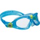 Childrens Aquasphere seal kid 2 blue swimming goggles