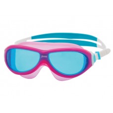 Zoggs Phantom Junior Mask Pink/White/Blue Swimming Goggles 6-14 Years